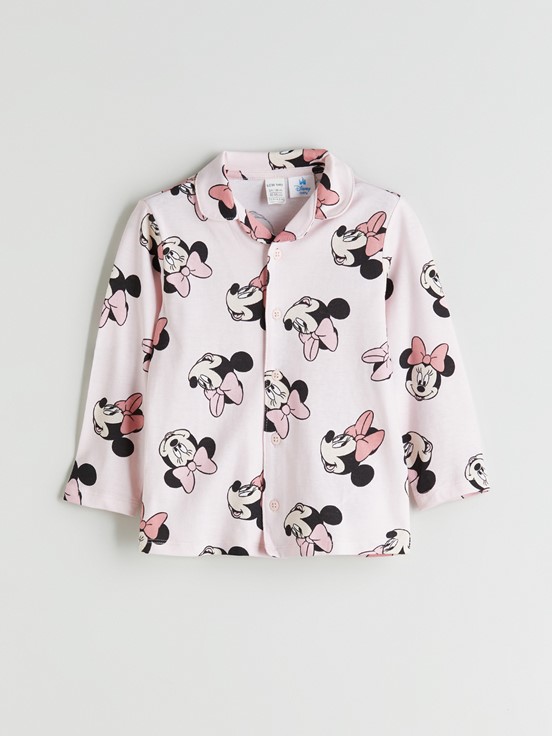 Pijama Takım AÇIK PEMBE BASKILI