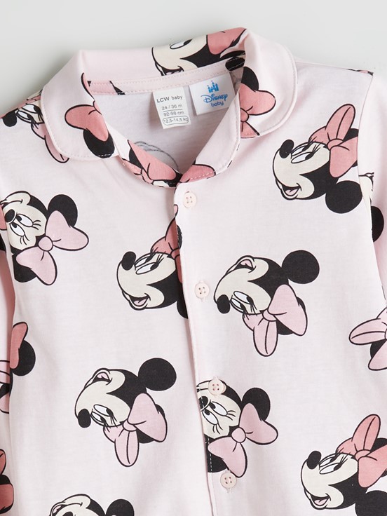 Pijama Takım AÇIK PEMBE BASKILI