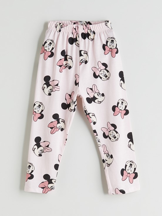 Pijama Takım AÇIK PEMBE BASKILI