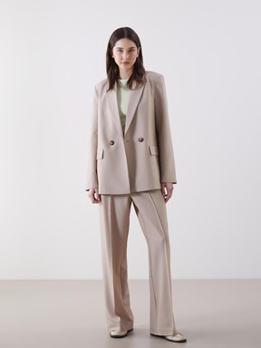 Blazer Ceket BEJ