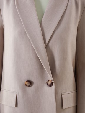 Blazer Ceket BEJ
