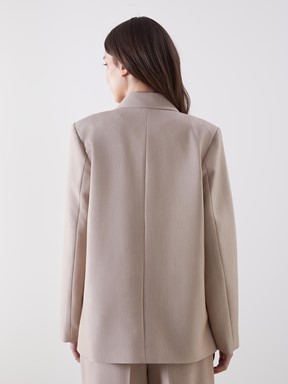 Blazer Ceket BEJ