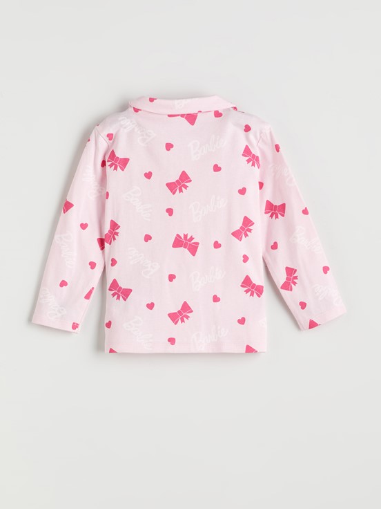 Pijama Takım AÇIK PEMBE BASKILI