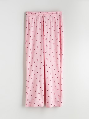 Pijama Takım AÇIK PEMBE BASKILI