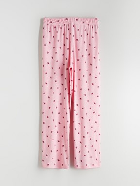 Pijama Takım AÇIK PEMBE BASKILI