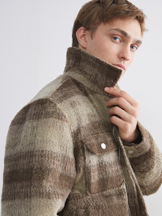 Gömlek Ceket KAHVERENGİ