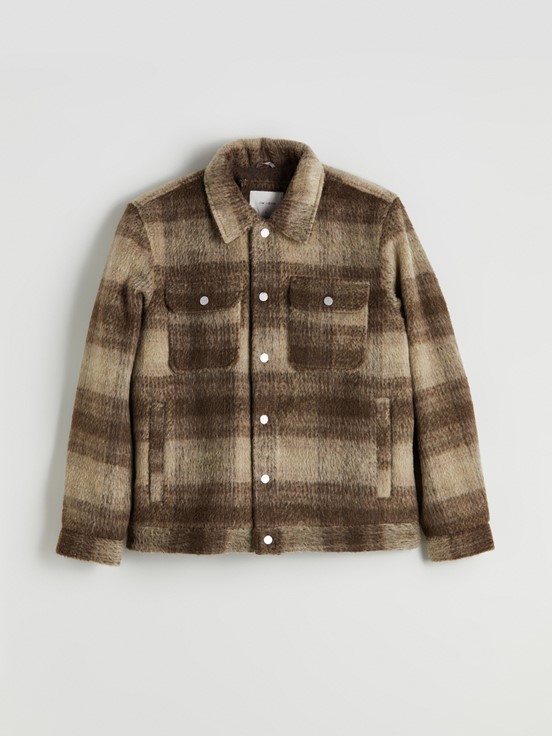 Gömlek Ceket KAHVERENGİ