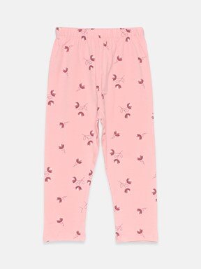 Pijama Takım PEMBE BASKILI