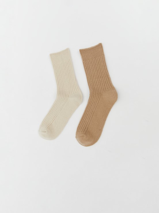 Soket Çorap BEJ MELANJ