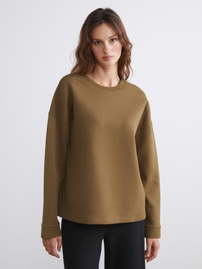 Sweatshirt KAHVERENGİ