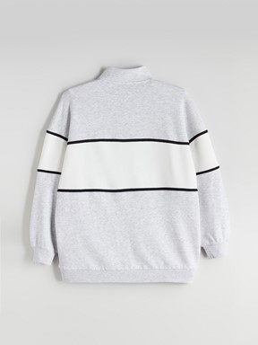 Sweatshirt AÇIK GRİ MELANJ