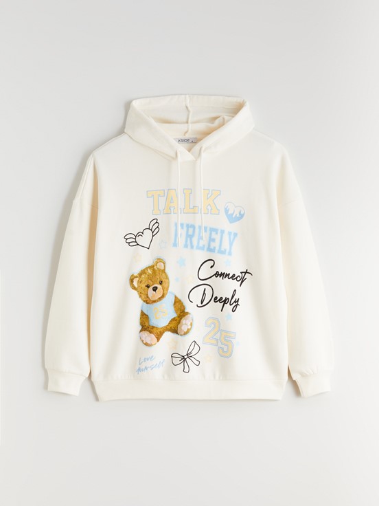 Hoodie AÇIK BEJ