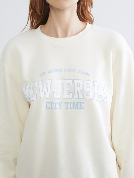 Sweatshirt AÇIK BEJ