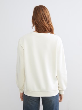 Sweatshirt AÇIK BEJ