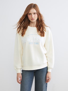 Sweatshirt AÇIK BEJ