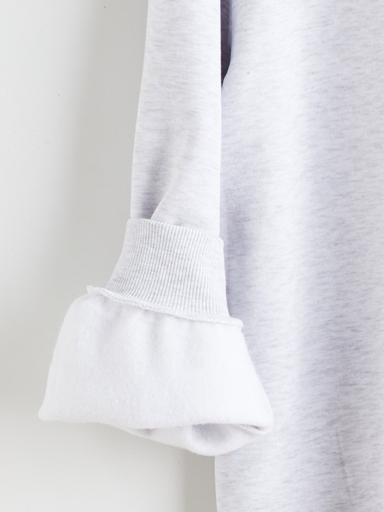 Sweatshirt AÇIK GRİ MELANJ