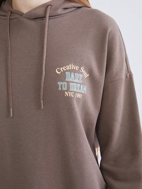 Hoodie KAHVERENGİ