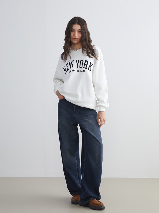 Sweatshirt EKRU