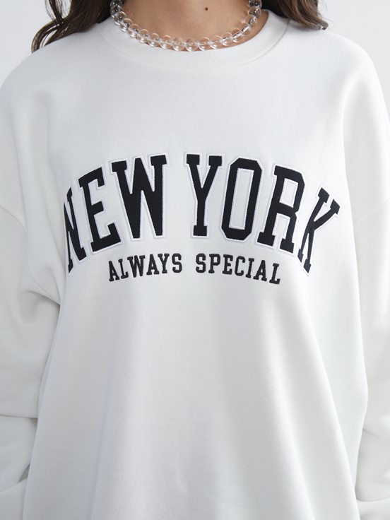 Sweatshirt EKRU