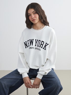 Sweatshirt EKRU