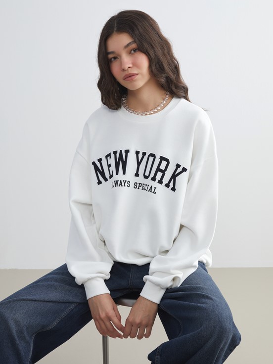 Sweatshirt EKRU