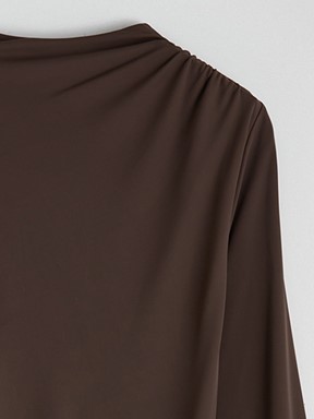 Elbise KOYU KAHVERENGİ