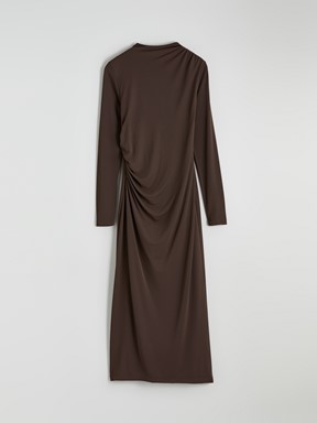 Elbise KOYU KAHVERENGİ