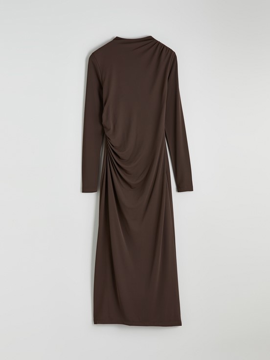 Elbise KOYU KAHVERENGİ