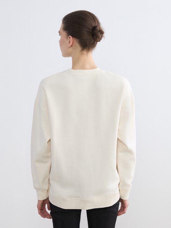 Sweatshirt KREM RENGİ
