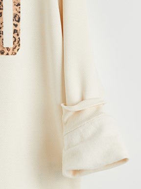 Sweatshirt KREM RENGİ