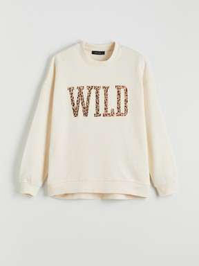 Sweatshirt KREM RENGİ