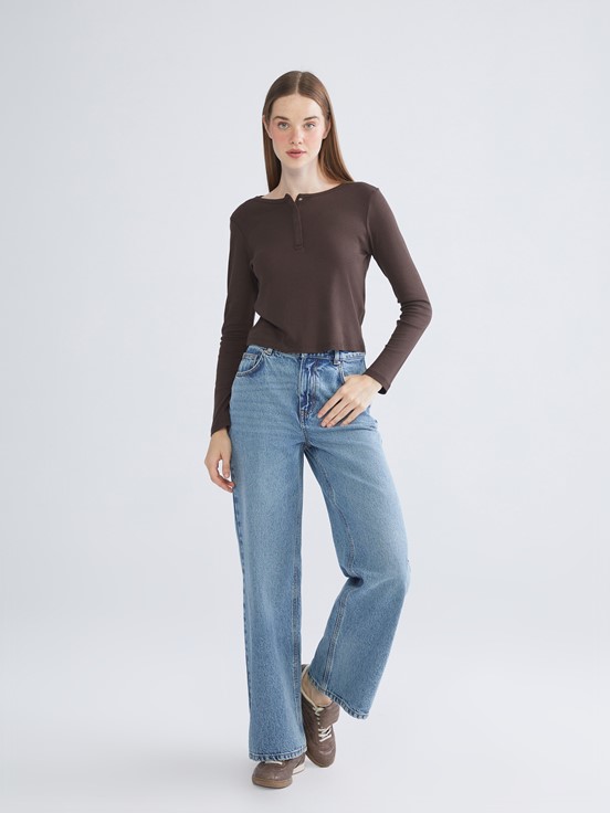 Jean Pantolon ORTA MAVI