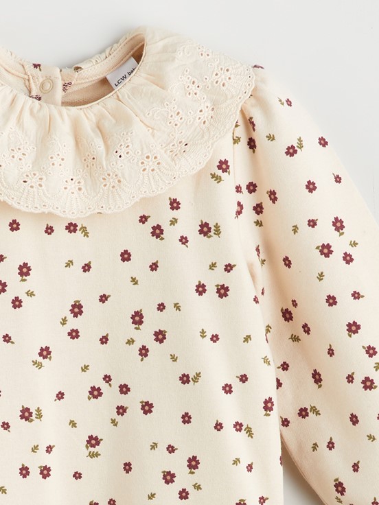 Tulum AÇIK BEJ BASKILI