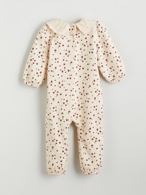 Tulum AÇIK BEJ BASKILI