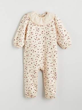 Tulum AÇIK BEJ BASKILI