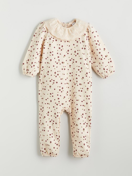 Tulum AÇIK BEJ BASKILI