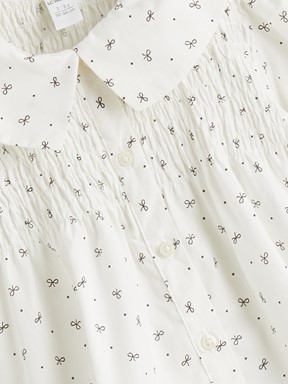 Gömlek EKRU BASKILI