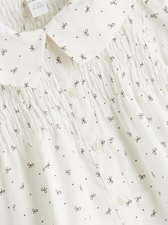 Gömlek EKRU BASKILI