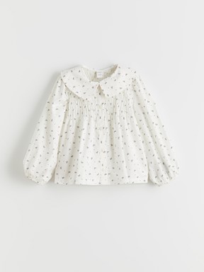 Gömlek EKRU BASKILI