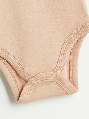 Çıtçıtlı Body EKRU BASKILI