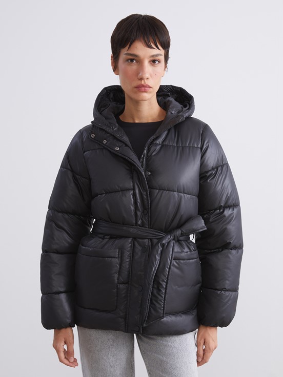 Şişme Mont YENİ SİYAH