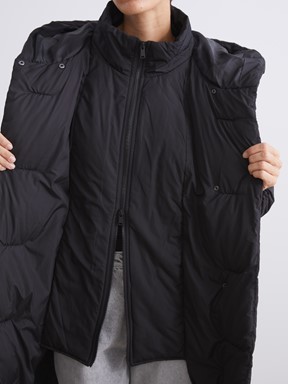 Şişme Mont YENİ SİYAH