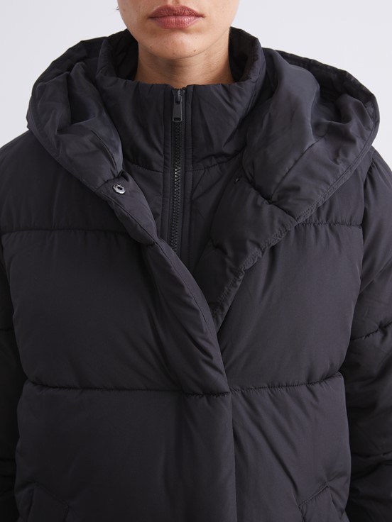 Şişme Mont YENİ SİYAH