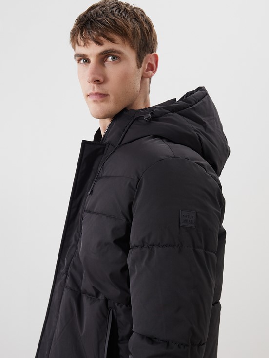 Şişme Mont YENİ SİYAH