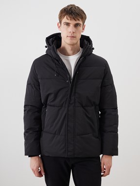 Şişme Mont YENİ SİYAH