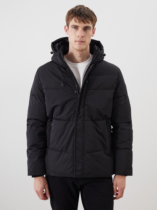 Şişme Mont YENİ SİYAH