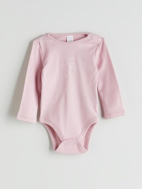 Çıtçıtlı Body EKRU BASKILI