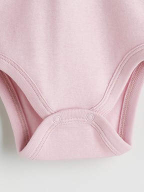 Çıtçıtlı Body EKRU BASKILI