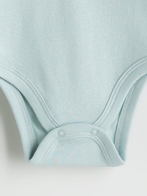Çıtçıtlı Body EKRU BASKILI