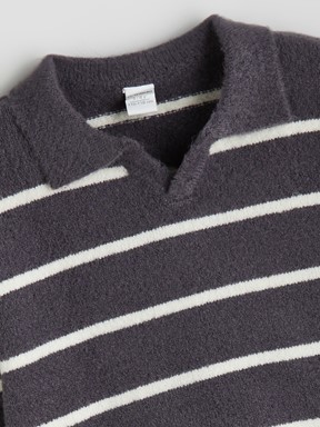 Kazak ANTRASİT ÇİZGİLİ